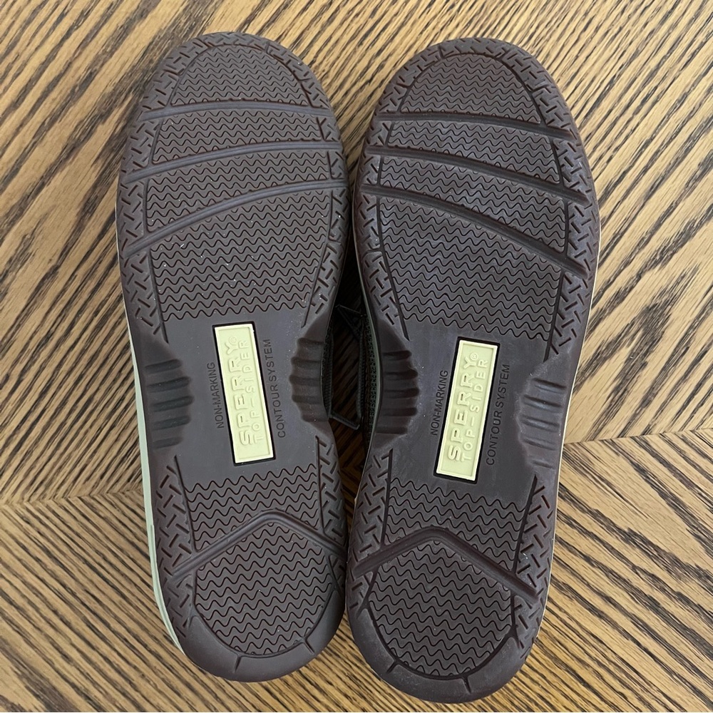 NEW SPERRY Billfish Boat Shoes - Dark Tan - Picture 8 of 13